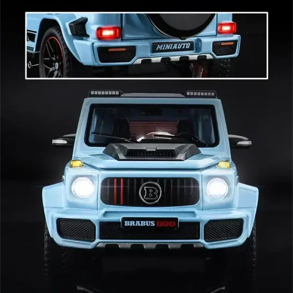 1:24 Mercedes Benz BRABUS G800 Diecast Model Car - Image 6