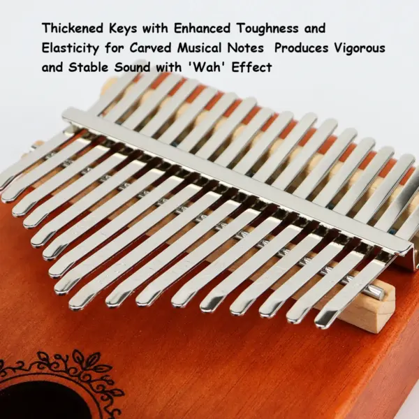 17 Key Kalimba with Tuning Tools and Accessories - Image 5