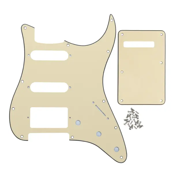 11-Hole SSH ST Electric Guitar Pickguard Set - Image 9