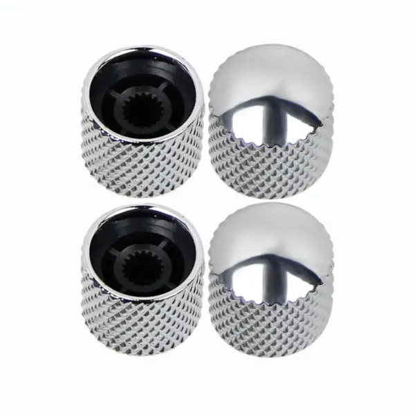 4pcs Metal Dome Top Guitar Bass Knobs - Image 7