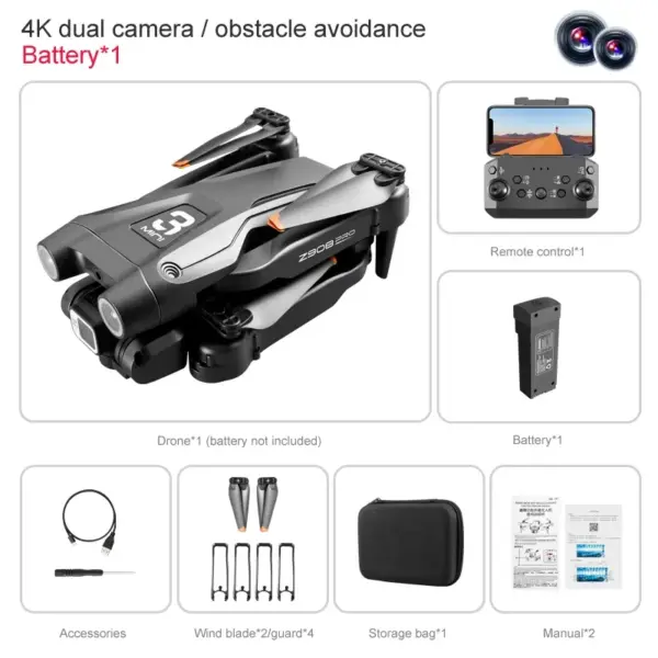 Z908 Pro/Max 8K HD Drone with Dual Camera - Image 11