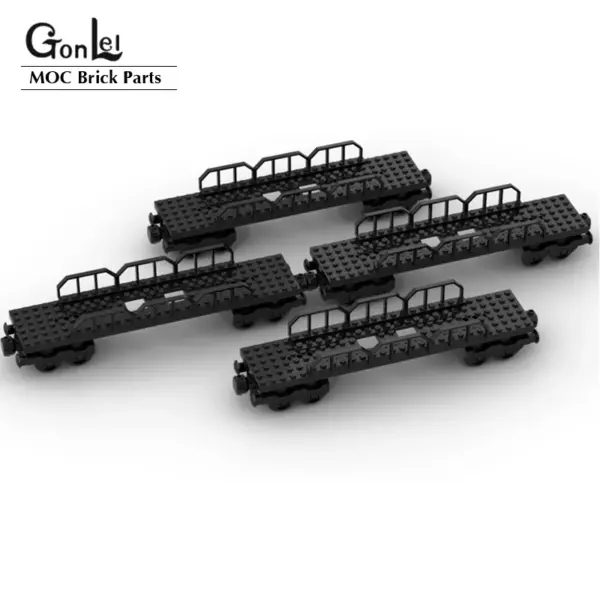 MOC Train Rack Set Building Blocks Toy - Image 6