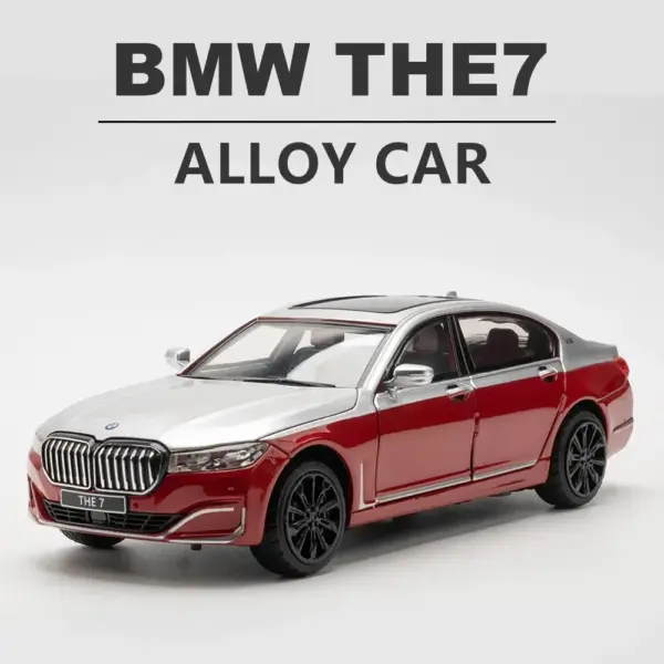 1:24 BMW 760LI Diecast Alloy Model Car