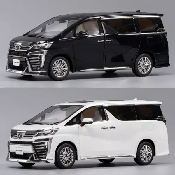 1:24 Alloy Toyota Vellfire Diecast Model - Image 3