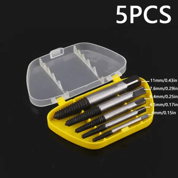 5/6Pcs Damaged Screw Extractor Set - Image 7