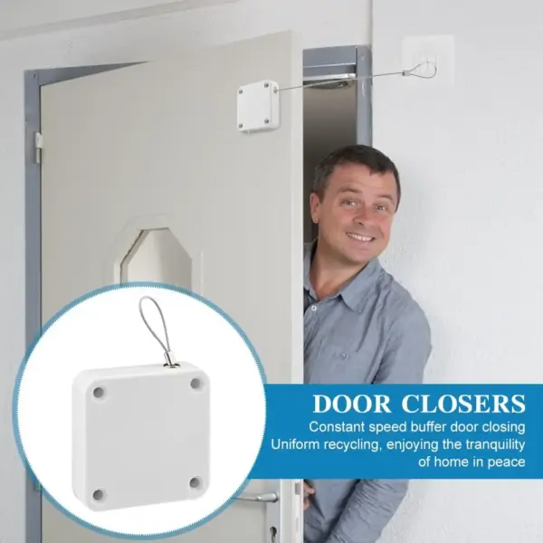 Automatic Sensor Door Closer with Adjustable Bracket - Image 2