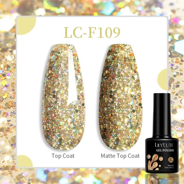 LILYCUTE 129 Colors 7ml Nail Gel Polish - Image 74