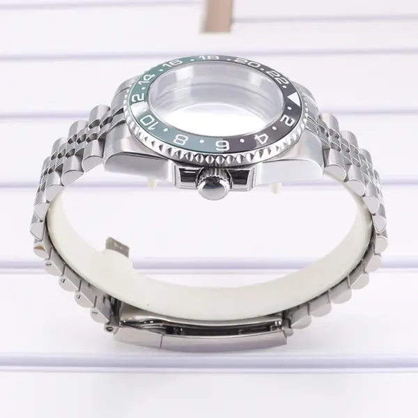 40mm Men's Diving Watch Case with Bracelet - Image 4