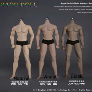 1:6 Scale Strong Male Flexible Action Figure 15 S24f2f41070cd4f6197fae89af9c1e454A