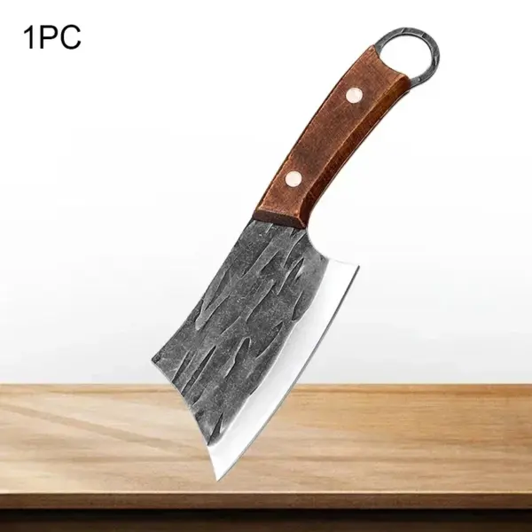 Stainless Steel Kitchen Cleaver Knife Set - Image 7