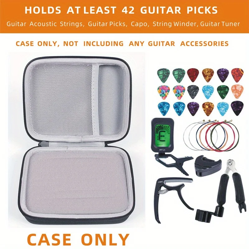 Guitar Pick Holder Case for 40+ Picks 4 Guitar Pick Holder Case for 40+ Picks - Image 4