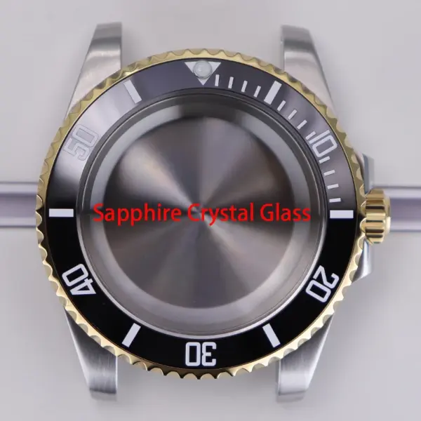 40mm Stainless Steel Watch Case for Movements - Image 10