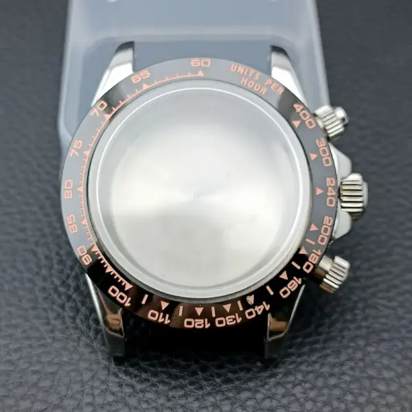 39.3mm Stainless Steel Watch Case for VK63 - Image 34