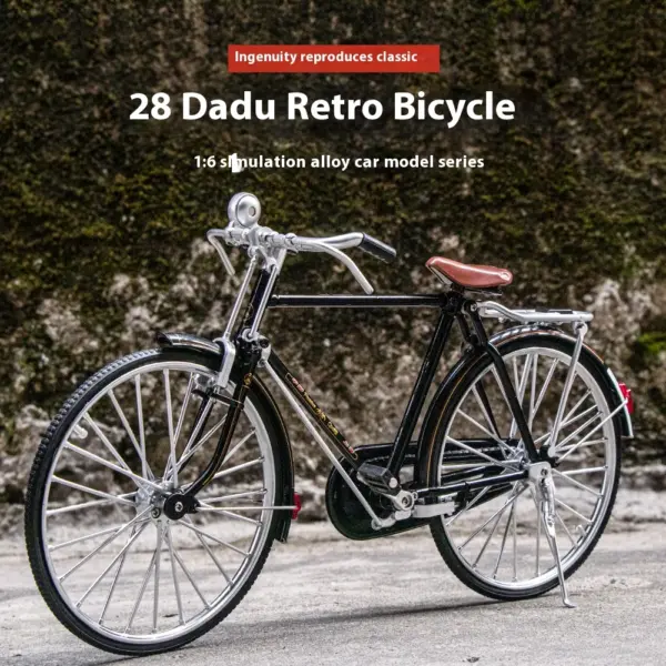 1:6 Scale Erba Dagang Alloy Bicycle Model