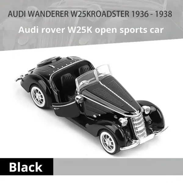 1:32 Audi Classic Pull Back Toy Car - Image 2