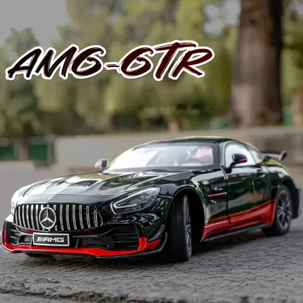 1:18 Mercedes-Benz AMG GTR Diecast Model Car - Image 2