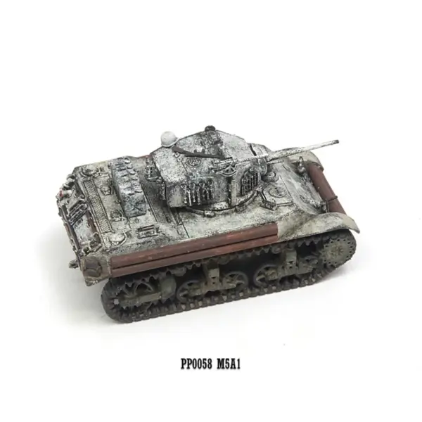 1:72 Scale M5A1 Light Tank Model Ornament - Image 5