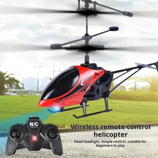 2-Channel Remote Control Mini Helicopter - Image 2