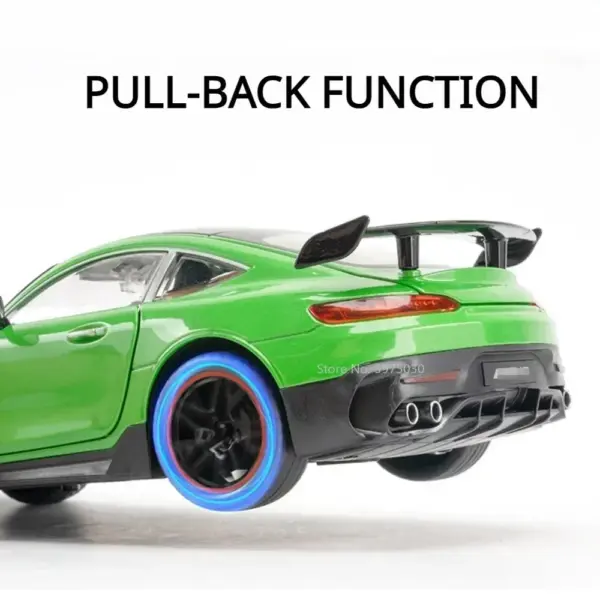 1:18 Mercedes-Benz AMG GT-R Diecast Model Car - Image 4