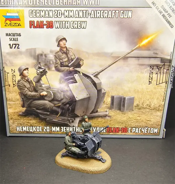 1:72 Scale Resin German Soldier Action Figures - Image 9