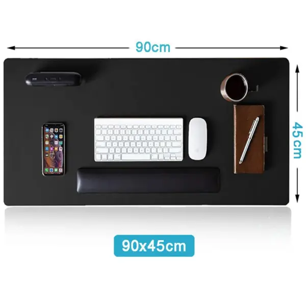 XXL PU Leather Gaming Mouse Pad for PCs - Image 7