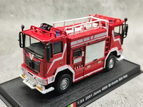 Diecast Alloy Fire Truck 1:43 Model Collectible - Image 5