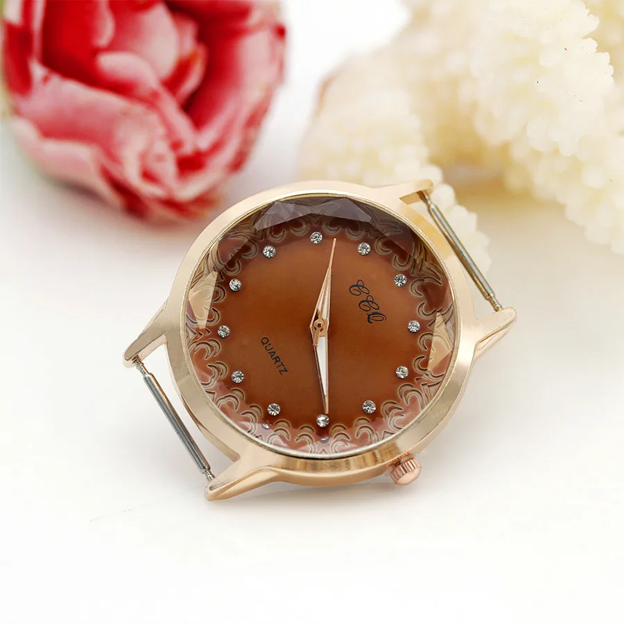 Rose Gold Diamond Watch Face for Women 5 Rose Gold Diamond Watch Face for Women - Image 5