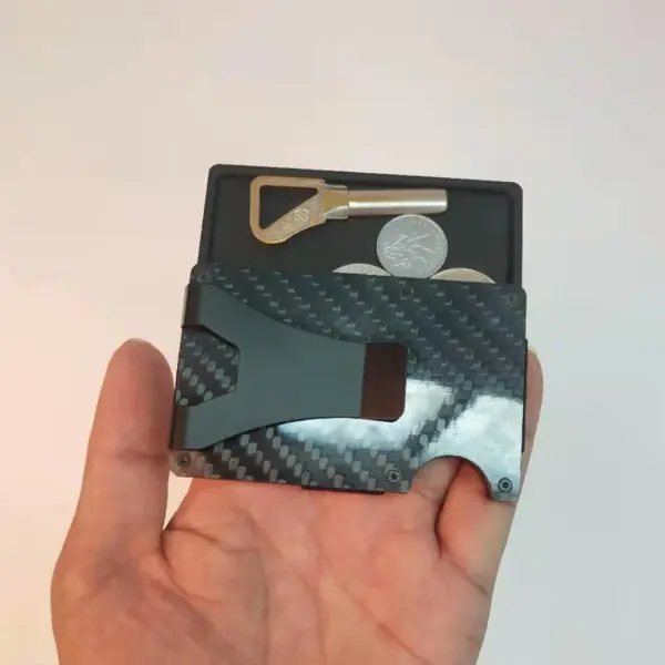 Aluminum Coin Tray for Wallet and Desk Use - Image 3