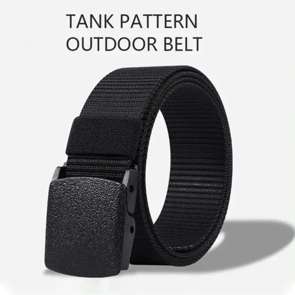 Nylon Tactical Belt for Men, Casual Style - Image 3