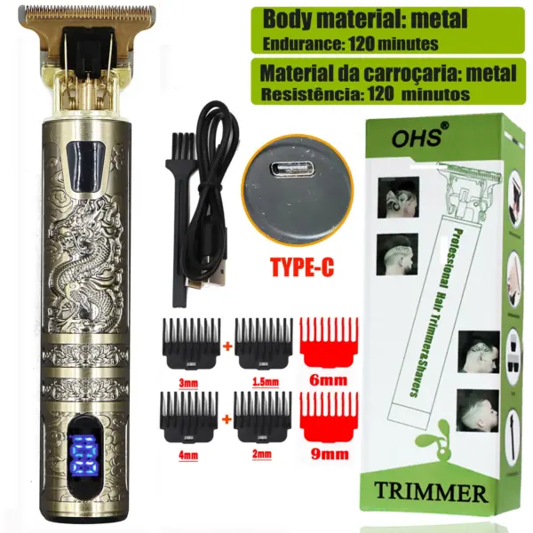 OHS T9 Cordless Hair Clippers for Men - Image 16