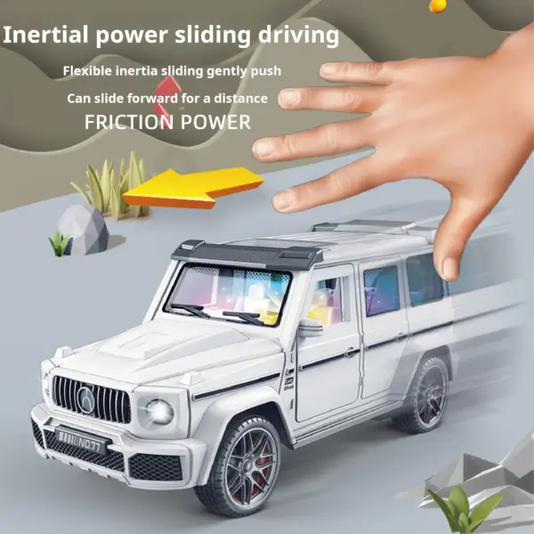 Luminous 1:32 Diecast Car Model Toy - Image 3
