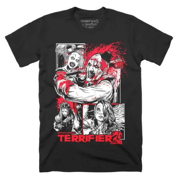 Terrifier 2 Graphic Cotton Men’s T-Shirt