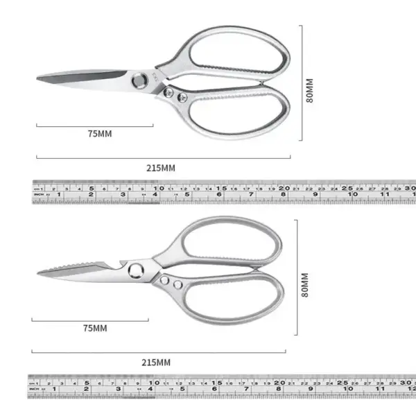 Stainless Steel Poultry Shears Kitchen Scissors - Image 6