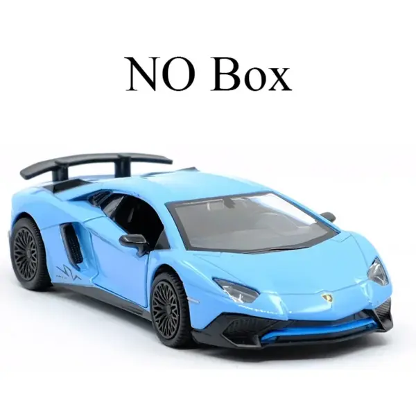 1:36 Lamborghini Aventador Diecast Model Car - Image 7