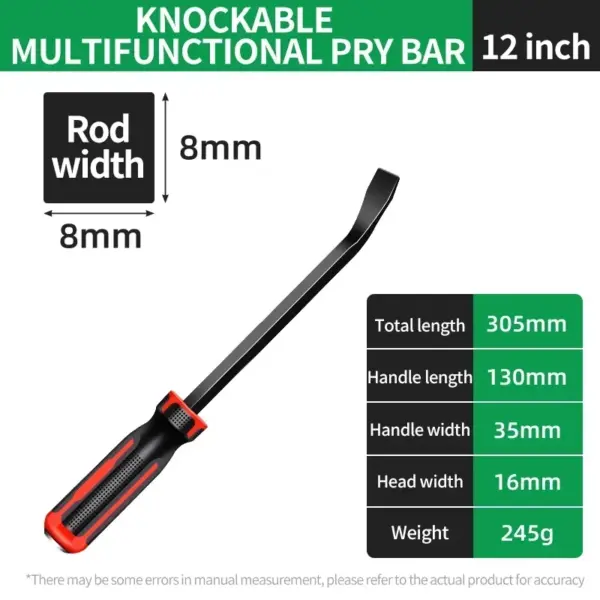 Multi-Function Crowbar Set, Chrome Vanadium Steel - Image 7