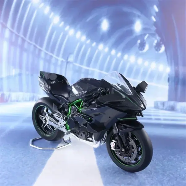 Kawasaki Ninja H2R Diecast Alloy Motorcycle - Image 2