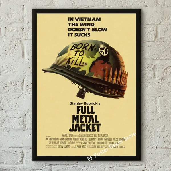 Vintage Movie Poster Canvas Print A4 A3 Sizes - Image 35