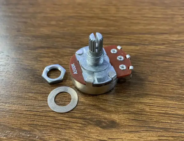 A500K Short Shaft Potentiometer for Guitar - Image 2
