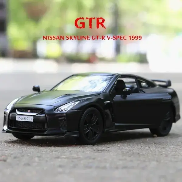 1:36 Scale Nissan GTR Diecast Car Model - Image 13