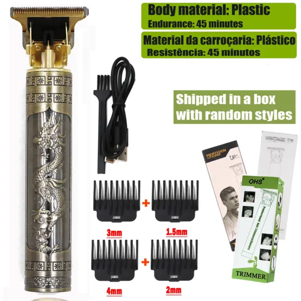 OHS T9 Hair Clipper Rechargeable Trimmer - Image 13