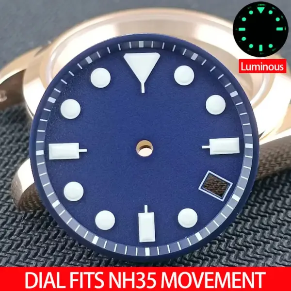 29.5mm Luminous Watch Dial for NH35 Movement - Image 8