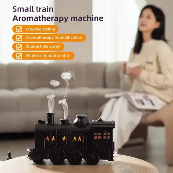 Train Shaped Essential Oil Diffuser Humidifier - Image 4