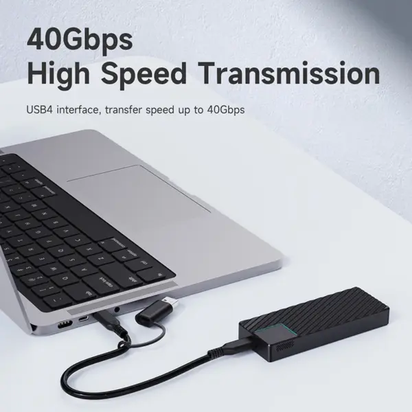 Hagibis USB 4.0 40Gbps M.2 NVMe SSD Enclosure - Image 2
