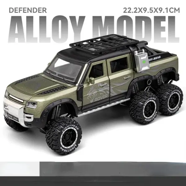 1:24 Scale Metal Alloy Land Rover Defender - Image 7