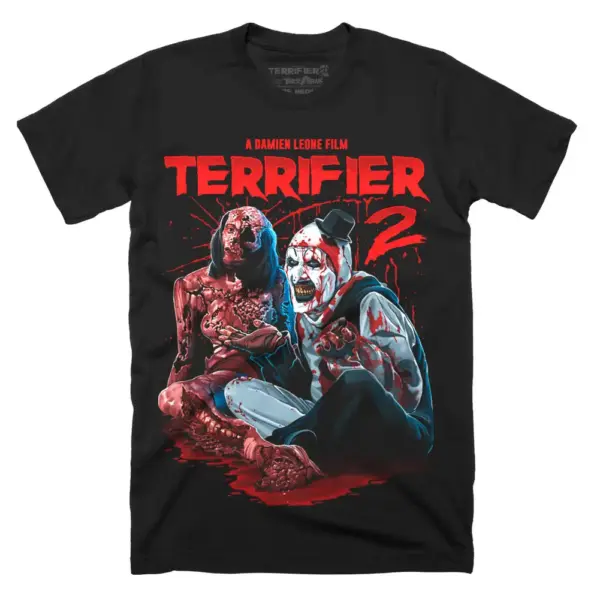 Terrifier 2 Black Casual T-Shirt for Men