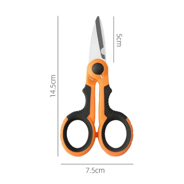 High Carbon Steel Multi-Purpose Fishing Scissors - Image 7