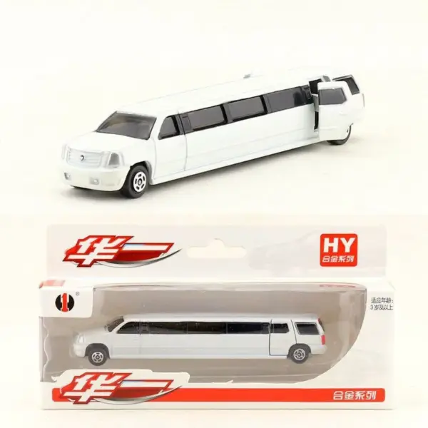 Diecast Metal Stretch Lincoln Limousine Model - Image 2