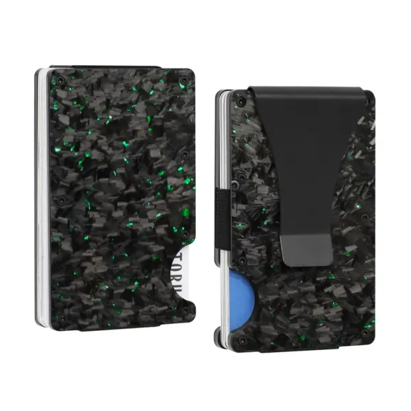 Forged Carbon Fiber RFID Card Holder Wallet - Image 15