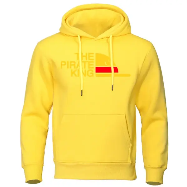 Pirate King Print Hoodie for Men - Image 7