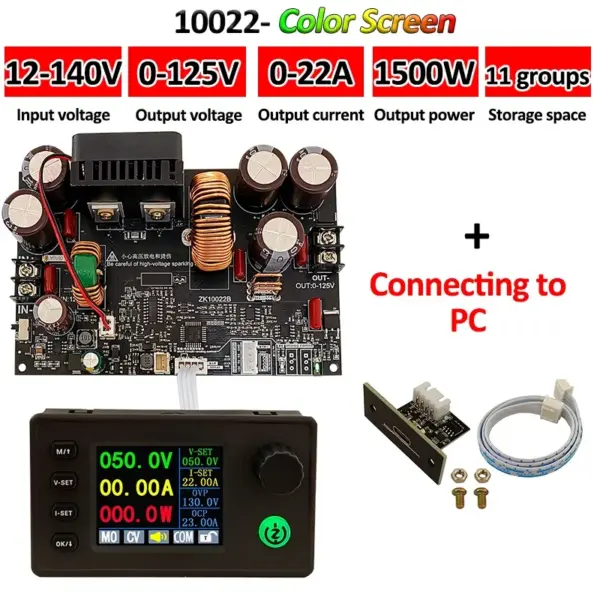 125V 22A 1500W Adjustable DC Buck Converter - Image 7